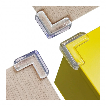 Protectie colturi mobilier, transparent [4]