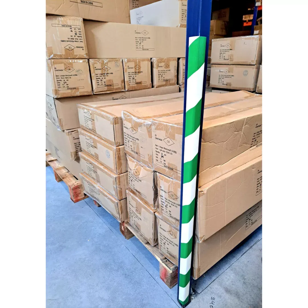 Banda Protectie Muchii Spuma 90 cm Alb-Verde [1]