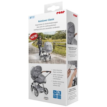 Protectie de ploaie universala pentru carucioare RainCover Classic REER 70537 [3]