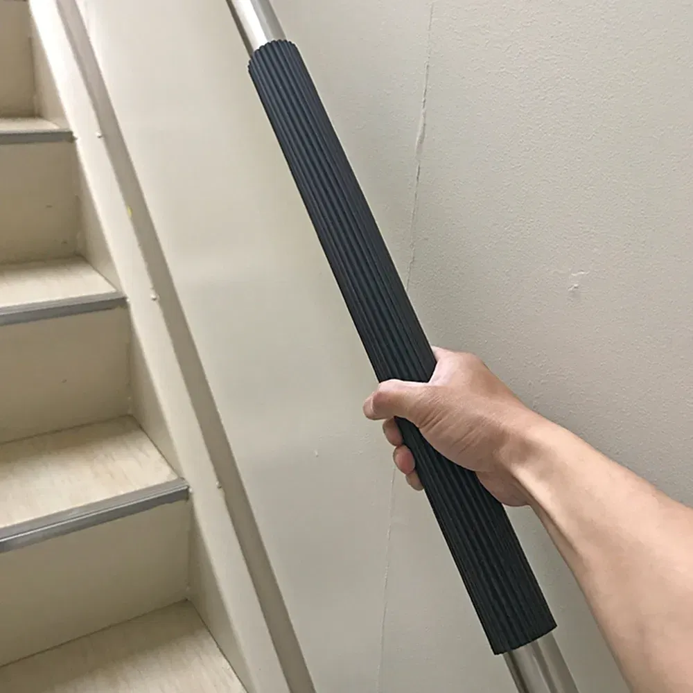 Protectie maner pentru balustrada, antialunecare, din cauciuc, negru, 90cm [0]