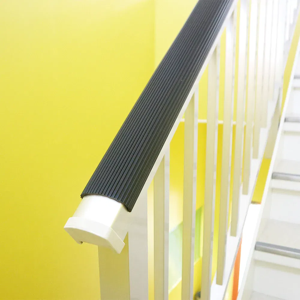 Protectie maner pentru balustrada, antialunecare, din cauciuc, rosu, 90cm [6]