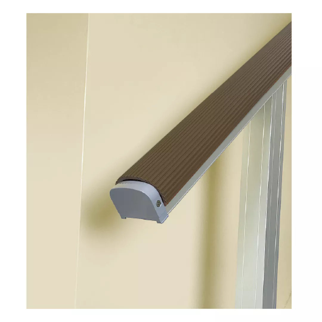 Protectie maner pentru balustrada, antialunecare, din cauciuc, rosu, 90cm [3]