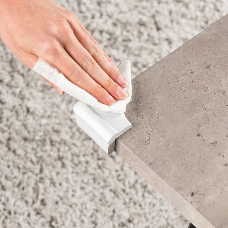Protectii colturi mobilier, din spuma, set 4 buc, Alb, REER [8]