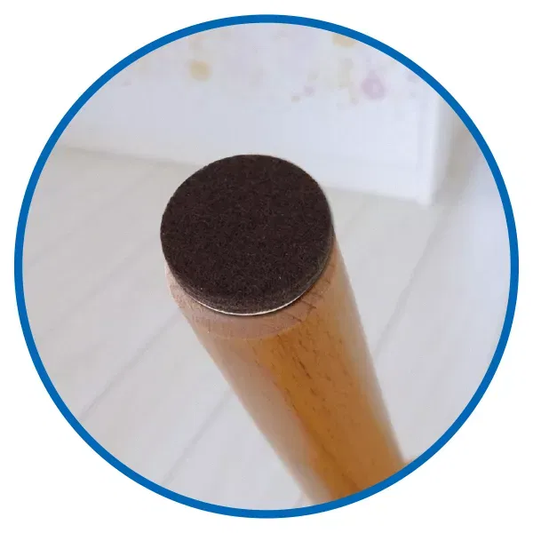 Protectii pasla autoadezive, pentru mobilier, negre [3]