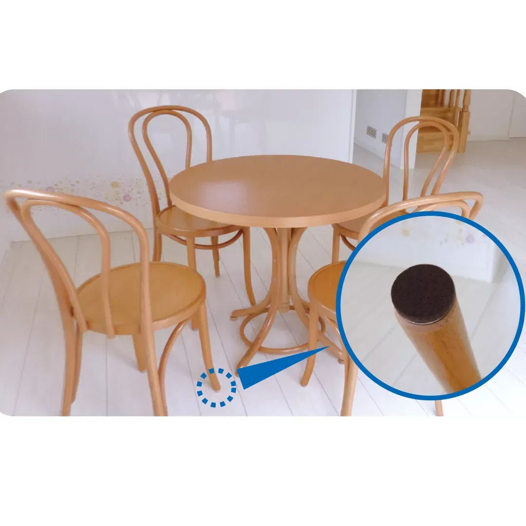 Protectii pasla autoadezive, pentru mobilier, negre [1]