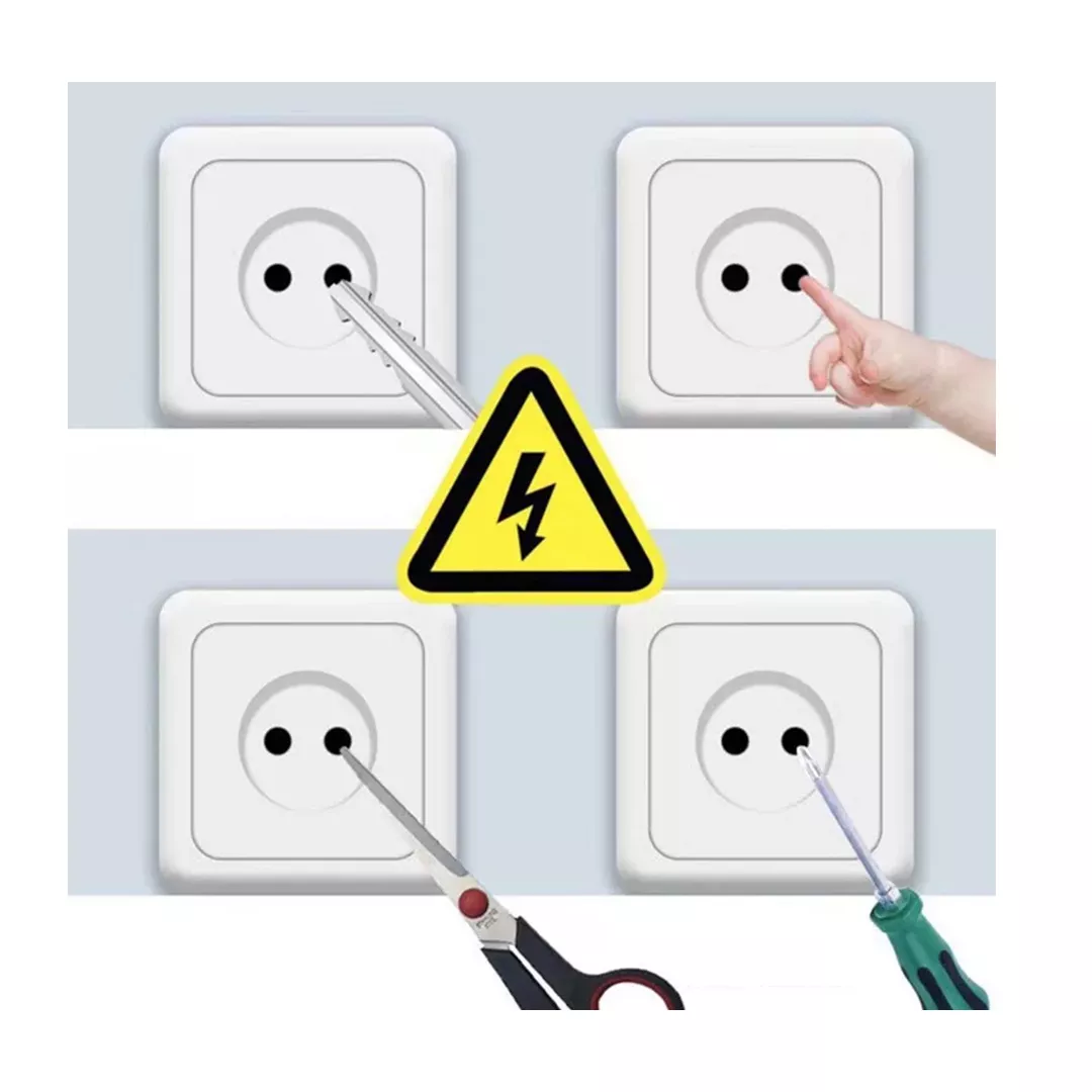 Protectii pentru prize Reer, cu cheie de deblocare, set 6 buc, albe [7]