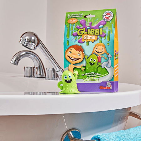 Jocuri de familie sau grup - Pudra de baie Simba Glibbi Slime 150 g