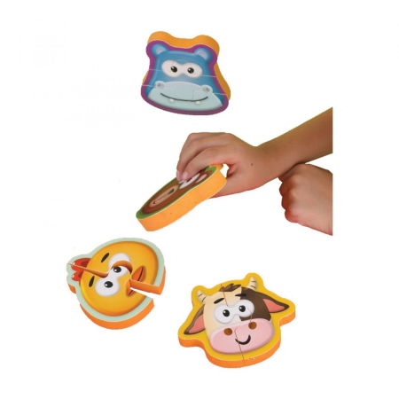 Puzzle - PUZZLE BABY DIN SPUMA EVA, 21 PIESE, PUEDO