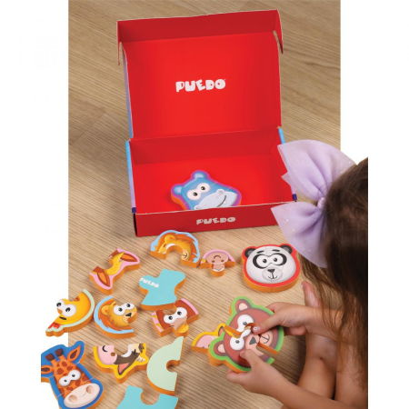 PUZZLE BABY DIN SPUMA EVA, 21 PIESE, PUEDO [4]
