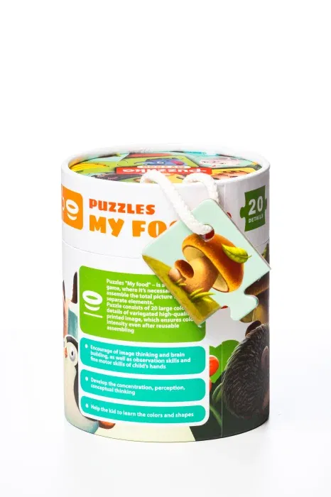 Puzzle Cubika, Ce mananca, 2 ani+ [2]