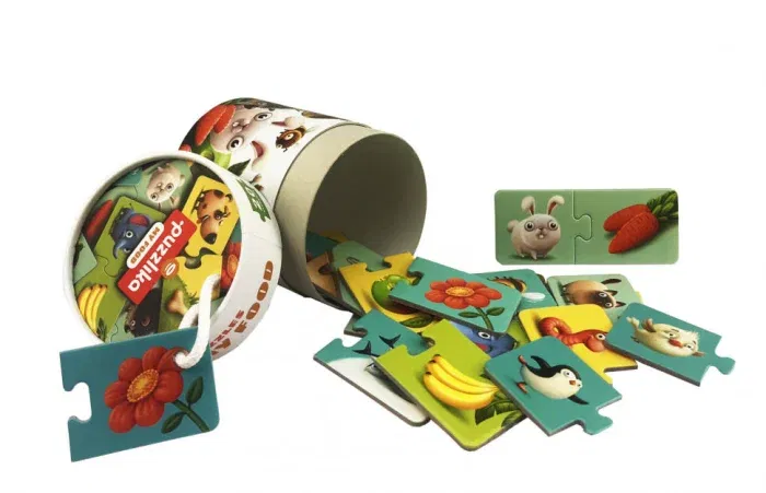 Puzzle Cubika, Ce mananca, 2 ani+ [3]