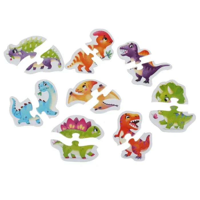 Puzzle Cubika, Dinozauri, 2 ani+ [2]