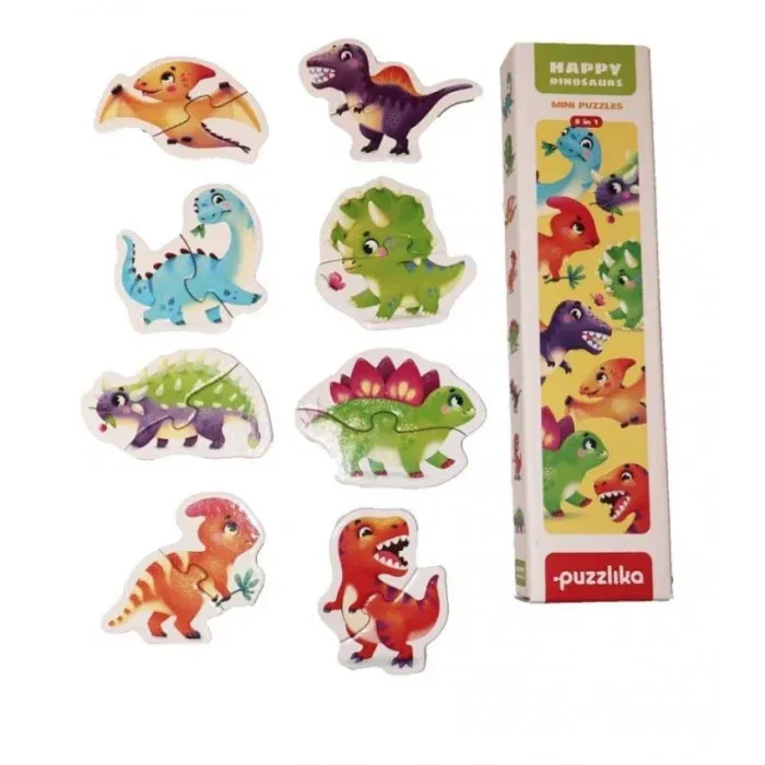 Puzzle Cubika, Dinozauri, 2 ani+ [1]