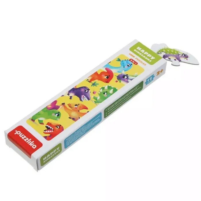 Puzzle - Puzzle Cubika, Dinozauri, 2 ani+