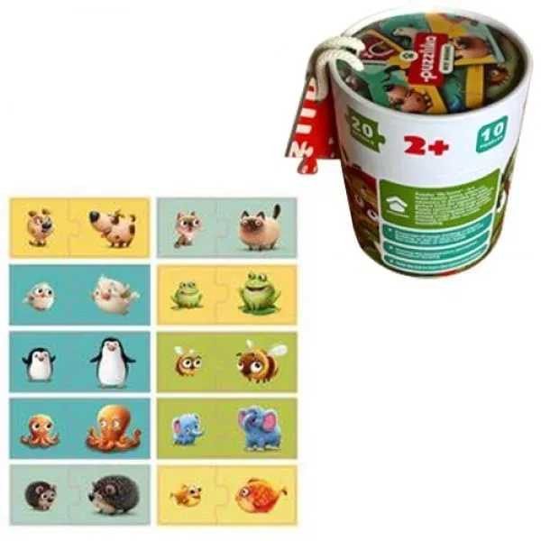Puzzle Cubika, Familia potrivita, 2 ani+ [2]