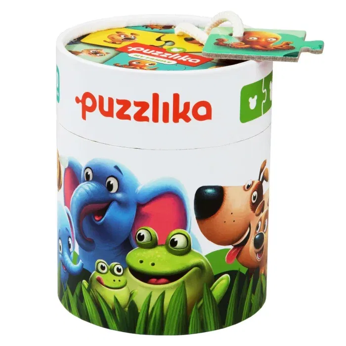 Jocuri de familie sau grup - Puzzle Cubika, Familia potrivita, 2 ani+