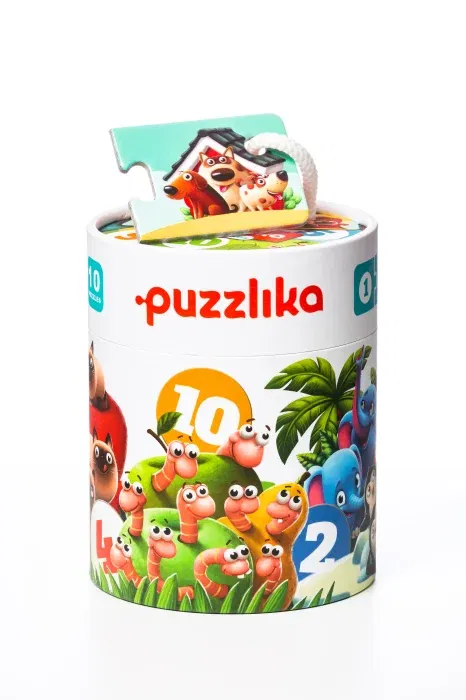 Puzzle - Puzzle, Cubika, Sa ne numaram prietenii, 3 ani+