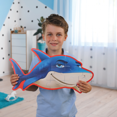 PUZZLE DIN SPUMA EVA, MEGA, 15 PIESE, PUEDO [4]