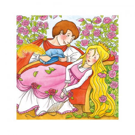 Puzzle Povesti Copii 3 Ani+ De Lemn Goki [4]
