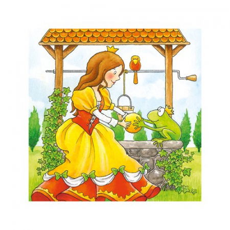 Puzzle Povesti Copii 3 Ani+ De Lemn Goki [3]