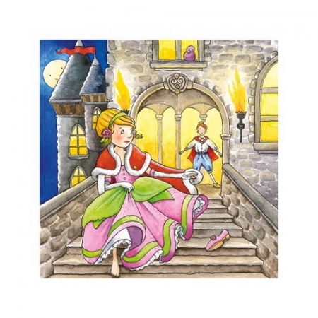 Puzzle Povesti Copii 3 Ani+ De Lemn Goki [5]