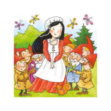 Puzzle Povesti Copii 3 Ani+ De Lemn Goki [1]