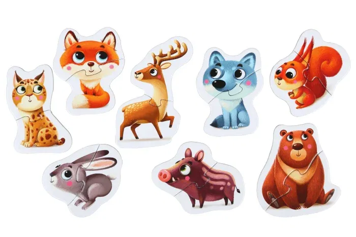 Puzzle-ul Cubika, Animalutele de la Munte, 2 ani+ [1]