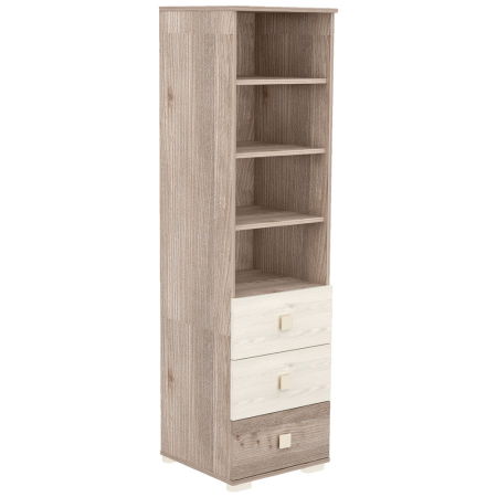 Raft corp cu 3 sertare Hubners Sofia crem nisip [1]