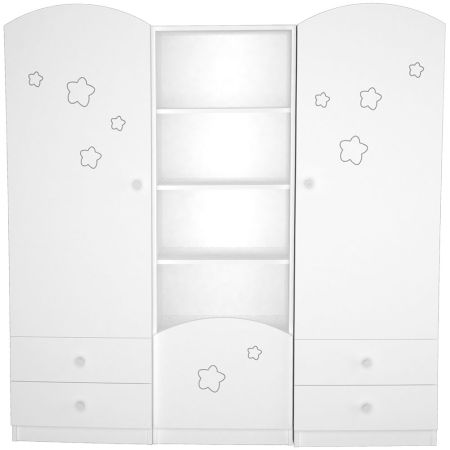 Raft corp Hubners Matei alb cu stelute [1]