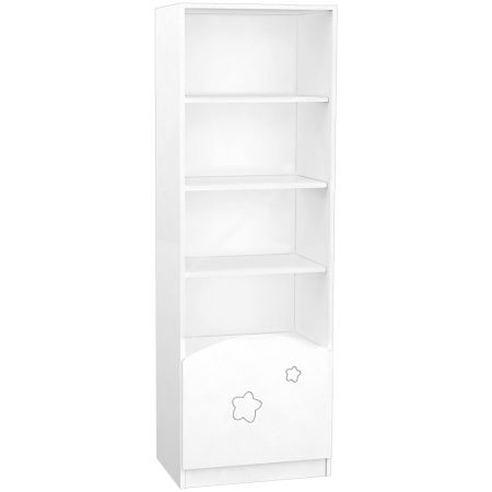 Camera Copilului - Raft corp Hubners Matei alb cu stelute