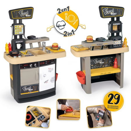 Restaurant pentru copii de la 3 ani+, Smoby Food Corner [2]