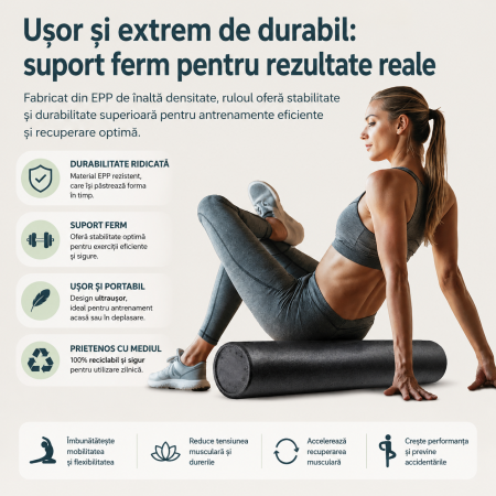 Rola Masaj Fitness și Recuperare EPP 90cm CAR-BOY [5]