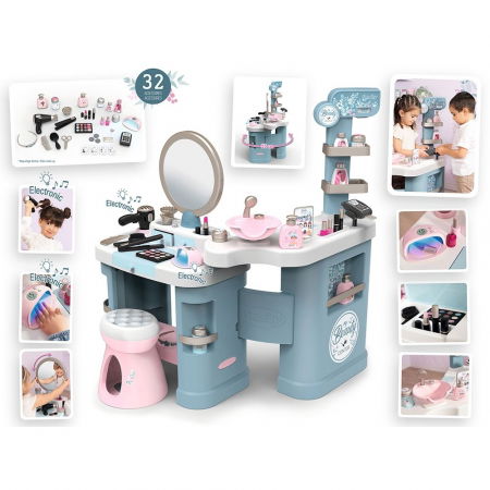 Salon de infrumusetare pentru fetite 3 ani+, Smoby My Beauty Center cu accesorii [3]