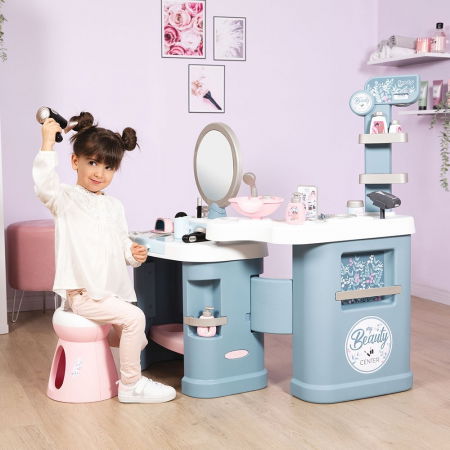 Salon de infrumusetare pentru fetite 3 ani+, Smoby My Beauty Center cu accesorii [4]