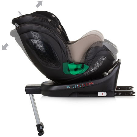 Scaun auto Chipolino Maximus I-Size 40-150 cm macadamia cu sistem Isofix [6]