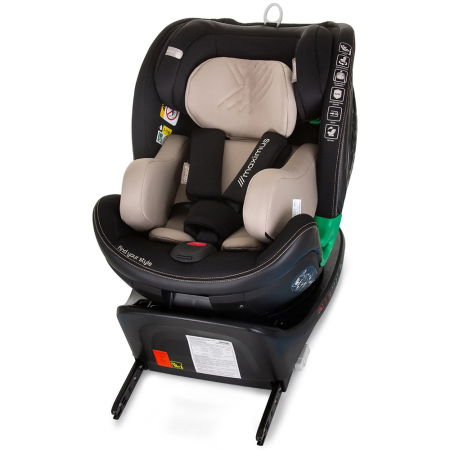 Scaun auto Chipolino Maximus I-Size 40-150 cm macadamia cu sistem Isofix [8]