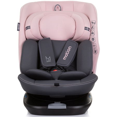 Siguranță auto copii - Scaun auto Chipolino Motion I-Size 40-150 cm flamingo cu sistem Isofix