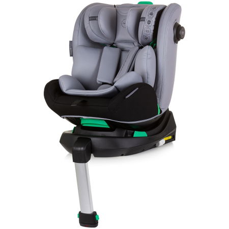Siguranță auto copii - Scaun auto Chipolino Olympus I-Size 40-150 cm ash grey cu sistem Isofix