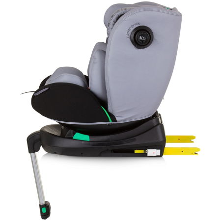 Scaun auto Chipolino Olympus I-Size 40-150 cm ash grey cu sistem Isofix [2]