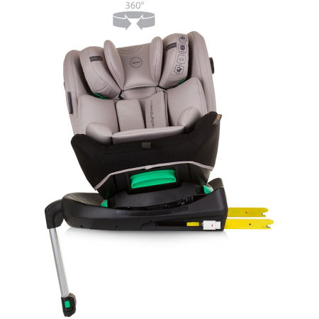 Scaun auto Chipolino Olympus I-Size 40-150 cm macadamia cu sistem Isofix [4]