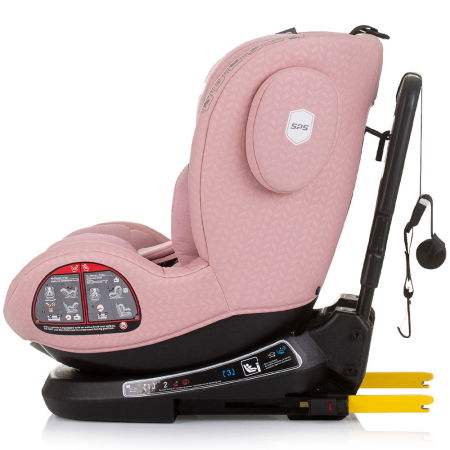 Scaun auto Chipolino Peak I-Size 40-150 cm flamingo cu sistem Isofix [2]