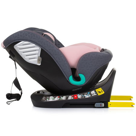 Scaun auto Chipolino Supreme I-Size 40-150 cm cu sistem Isofix flamingo [7]