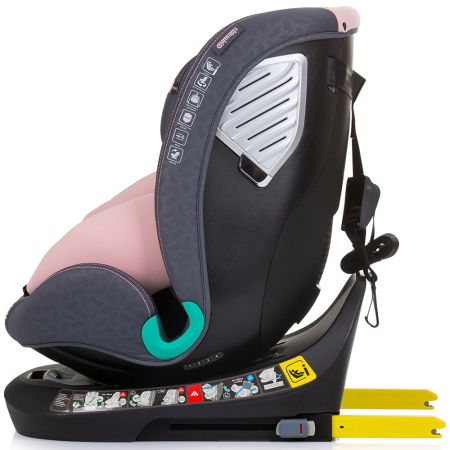 Scaun auto Chipolino Supreme I-Size 40-150 cm cu sistem Isofix flamingo [2]