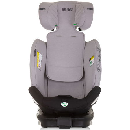 Scaun auto Chipolino Tourino I-Size 40-150 cm ash grey cu sistem Isofix [7]