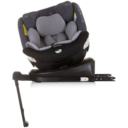 Scaun auto Chipolino Tourino I-Size 40-150 cm grey mix cu sistem Isofix [4]