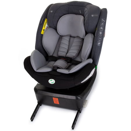 Scaun auto Chipolino Tourino I-Size 40-150 cm grey mix cu sistem Isofix [8]