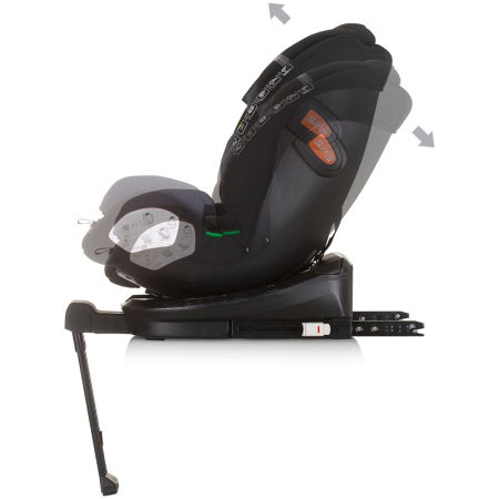 Scaun auto Chipolino Tourino I-Size 40-150 cm obsidian cu sistem Isofix [3]