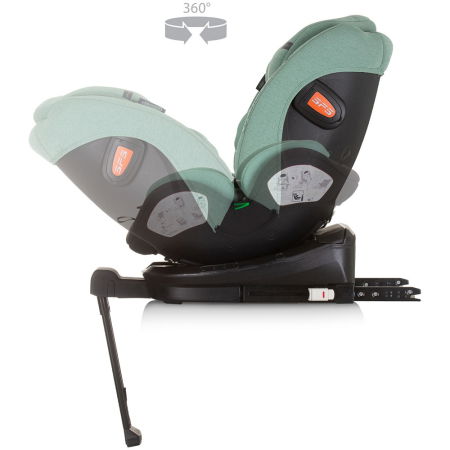 Scaun auto Chipolino Tourino I-Size 40-150 cm pastel green cu sistem Isofix [5]