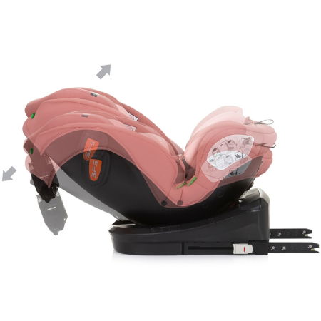 Scaun auto Chipolino Volare I-Size 40-150 cm flamingo cu sistem Isofix [7]