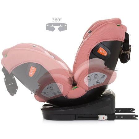 Scaun auto Chipolino Volare I-Size 40-150 cm flamingo cu sistem Isofix [5]